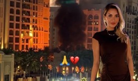 DUBAI U PLAMENU Biljana Tipsarević objavila jeziv snimak, bomba pala nedaleko od njenog smeštaja!