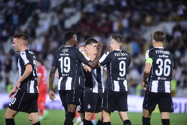 RADNIK - PARTIZAN Ponovo Demba Sek, crno-beli imaju veliku prednost! - 1:3