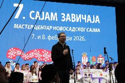 NAŠE JE DA NE ZABORAVIMO ZAVIČAJ Predsednik se obratio na 7. Sajmu zavičaja u Novom Sadu