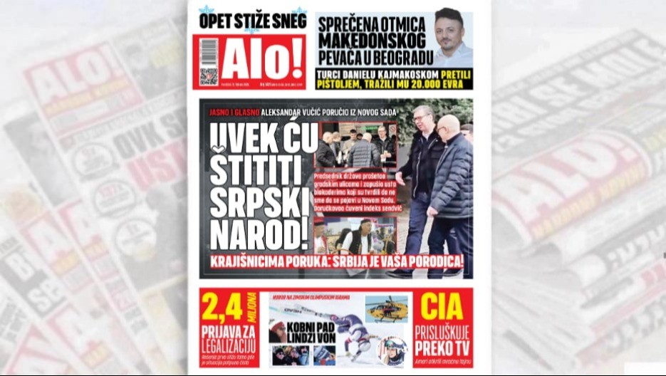 JASNO I GLASNO! Aleksandar Vučić poručio iz Novog Sada: Uvek ću štititi  srpski narod!