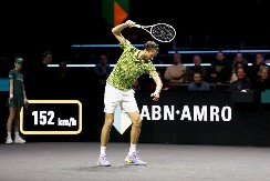 IZLIV BESA Rus napravio pravi skandal u Roterdamu: Izgubio u prvom kolu, pa divljao na terenu