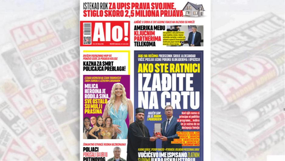 AKO STE RATNICI IZAĐITE NA CRTU Predsednik Srbije Aleksandar Vučić poslao jasnu poruku blokaderima i opoziciji