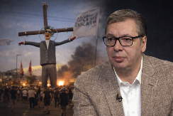 OGLASIO SE VUČIĆ NAKON SUMANUTIH PRIZORA NA BLOKADI U NIŠU Biti raspet na krst, od najgorih u Srbiji - PONOS I PODSTREK