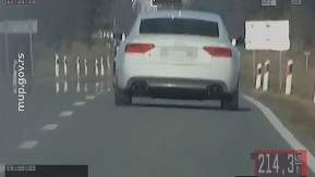 JURIO 213 NA SAT GDE JE DOZVOLJENO 80! Policija kod Sombora zaustavila bahatog vozača (VIDEO)