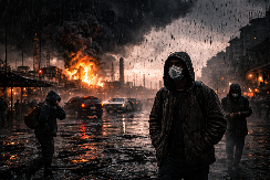 PRETI CRNA KIŠA NATOPLJENA NAFTOM! SZO izdala hitno upozorenje građanima