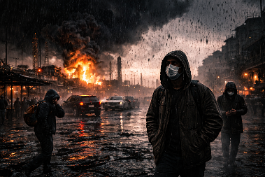 PRETI CRNA KIŠA NATOPLJENA NAFTOM! SZO izdala hitno upozorenje građanima