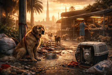 JEZIVA ISTINA IZ EMIRATA! Psi vezani za BANDERE, vlasnici beže iz zemlje, a ono što rade sa ljubimcima ZGROZILO JE SVET