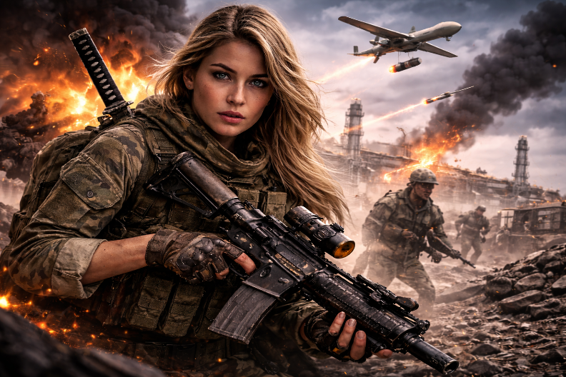 OD MODNE PISTE DO MINA! Šokantna priča devojke „Katana“ koja je postala ratni stručnjak za eksploziv