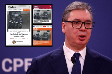 STRAVIČNA KAMPANJA ŠOLAKOVIH BLOKADERA PROTIV PREDSEDNIKA: Izvukli iz naftalina davno dokazanu laž da bi optužili Vučića da je “pucao narodu u leđa”