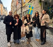 PRNJAVOR SLAVI SVOJE TALENTE: Devojke iz Ritma Evrope vratile se sa nagradnog putovanja iz Stokholma