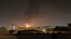 IRAN NAPAO BAHREIN! Rezervoari za gorivo u plamenu: "Ne izlazite napolje"! (VIDEO)