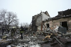 DRON POGODIO AUTOBUS! Horor kod Harkova, ima mrtvih i ranjenih (FOTO) 