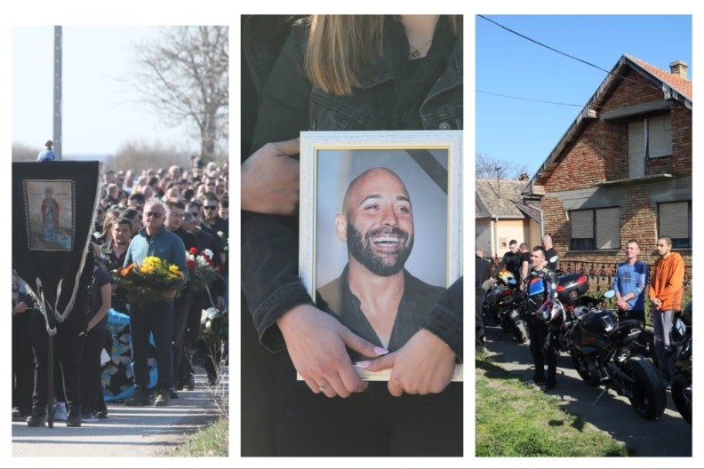 "JAO, NE DAM MOJE DETE" Bolni jauci majke Darka Lazića u tužnoj povorci 