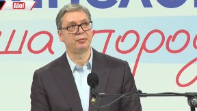 VUČIĆ PORUČIO IZ ARANĐELOVCA: Hoćemo još ubedljiviju pobedu nego prošli put