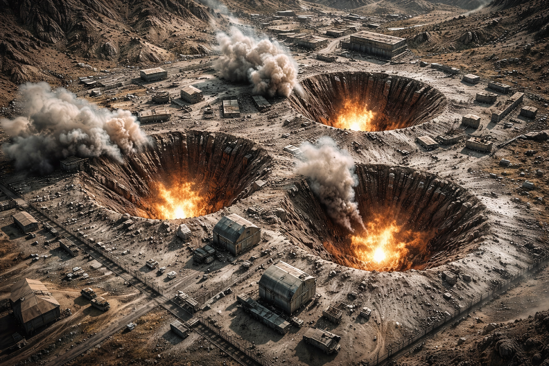 DA LI JE TRAMP BACIO „MAJKU SVIH BOMBI“: Sateliti otkrili razaranje u iranskom bunkeru