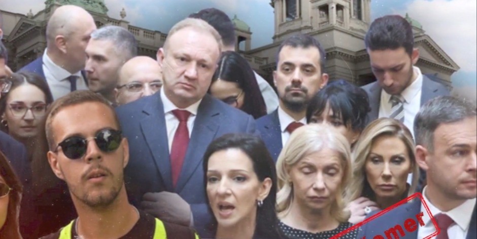 PUKAO BLOKADERSKI FRONT (VIDEO)