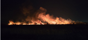  PRVE SLIKE VELIKOG POŽARA Zbog vatrene stihije Elektrodistribucija je isključila struju na dalekovodu