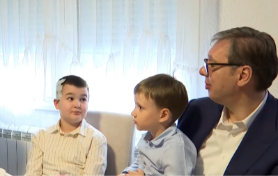 "STVARNO? MOŽE!" Kada je Vučić ovo rekao malom Andriji skočio je od radosti!