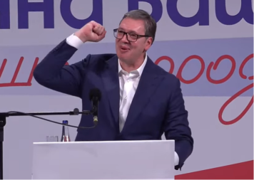 "DA DAMO SVE OD SEBE, DA IH POBEDIMO 29. MARTA!" Vučić iz Bajine Bašte poručio: ŽIVELA SRBIJA