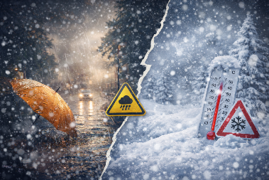 KIŠA U JEDNOM DELU SRBIJE, POZNATO I GDE ĆE DA MRZNE Baba Marta pokazuje zube, BIĆE I SNEGA