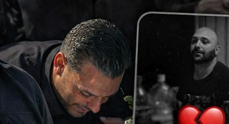 "NOSIM TE U SRCU, ROĐENI MOJ" Darko Lazić sa porodicom pored fotografije pokojnog brata nakon sahrane!