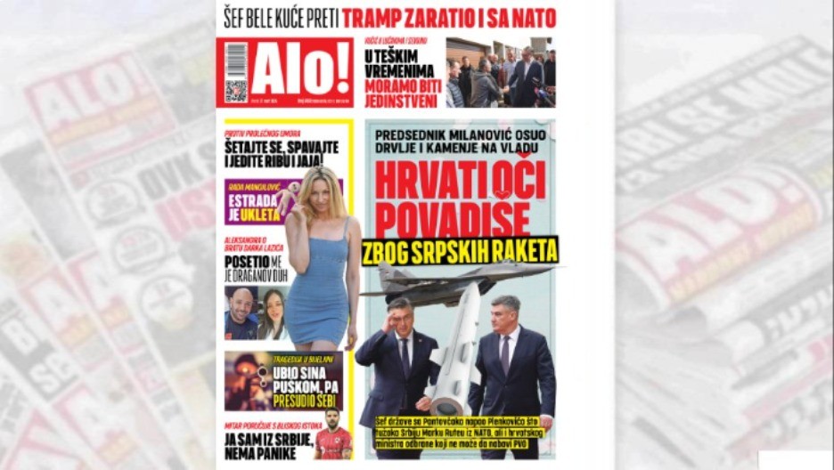 HRVATI OČI POVADIŠE ZBOG SRPSKIH RAKETA! Predsednik Milanović osuo drvlje i kamenje na vladu 