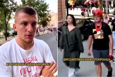 UPOZNAJTE IVANA, GLAVNOG NASILNIKA IZ BAJINE BAŠTE: Izbačen sa Vojne akademije, šutirao ljude po Zemunu, rušio državu (VIDEO)