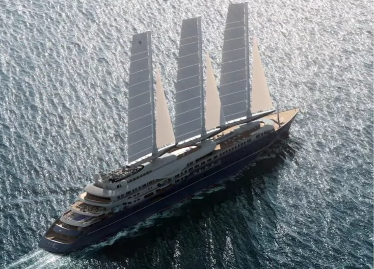 Najveći na svetu - jedrenjak za krstarenje, dug 220 metara, upravo je postavio novi rekord brzine