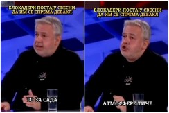 I ON JE ODJAVIO "STUDENTE" Neće da se davi u blokaderskom blatu!