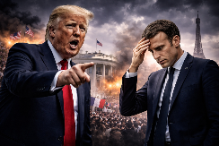 TRAMP NAJAVIO POLITIČKI POTRES! „Makron uskoro odlazi!“ – šok poruka iz Vašingtona trese Francusku!