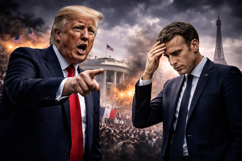 TRAMP NAJAVIO POLITIČKI POTRES! „Makron uskoro odlazi!“ – šok poruka iz Vašingtona trese Francusku!