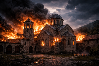 45 GODINA OD ZLOČINA KOJI JE ZAPALIO KOSOVO! Pećka patrijaršija u plamenu – uvod u pogrom i egzodus Srba!