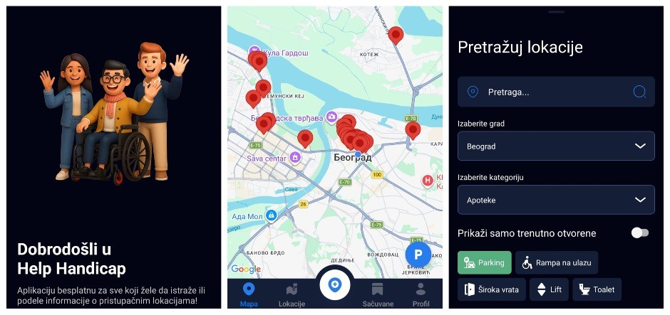 HELP HENDIKEP: Aplikacija koja menja svakodnevni život osoba sa invaliditetom u Srbiji