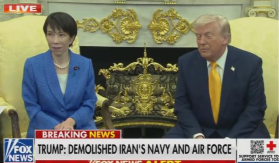 SNIMLJENA NEPRIJATNA SITUACIJA U BELOJ KUĆI: Tramp pred japanskom premijerkom: "Napali smo Iran iznenada, baš kao što je Japan napao Perl Harbor"