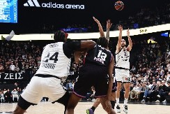PARIZ - PARTIZAN Šou Nika Kalatesa, crno-beli vode