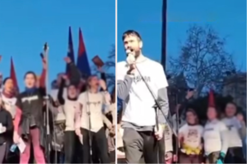 Blokadersko ludilo u Nišu: "Pumpamo!" odzvanjalo gradom, pijani govornik predvodio haos 