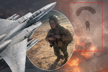 AMERIČKI LOVCI SRUŠENI TOKOM BORBI SA IRANOM: pilotkinja se katapultirala – pojavio se dramatičan snimak spasavanja (VIDEO)