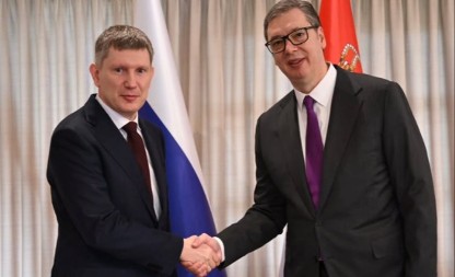 VUČIĆ SA REŠETNJIKOVIM Rezgovor o ključnim pitanjima od strateškog značaja za energetsku i ekonomsku stabilnost