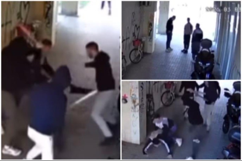 UZNEMIRUJUĆI SNIMAK SAČEKUŠE U ČAČKU! Namamili mladića, pa ga KRVNIČKI izubijali palicama dok je ležao na zemlji (VIDEO)
