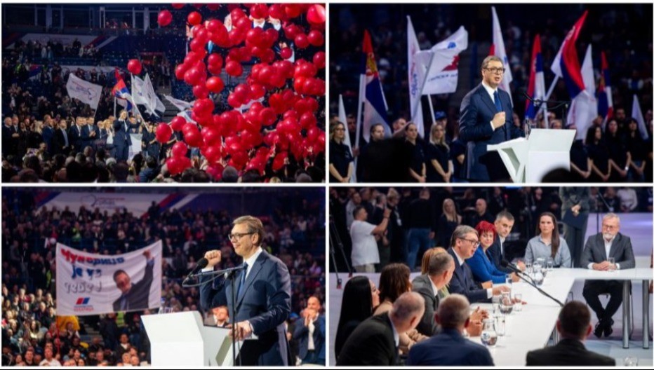 VUČIĆ PORUČIO GRAĐANIMA: "Hvala što ste sačuvali Srbiju"