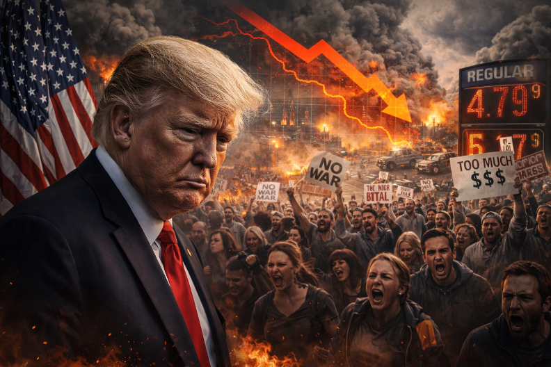 TRAMP NA IVICI KOLAPSA: Rat ga uništava, narod besni zbog cena – podrška potonula!