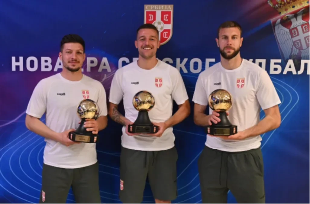 FSS dodelio Zlatne lopte Luki Joviću, Strahinji Pavloviću i Sergeju Milinković-Saviću