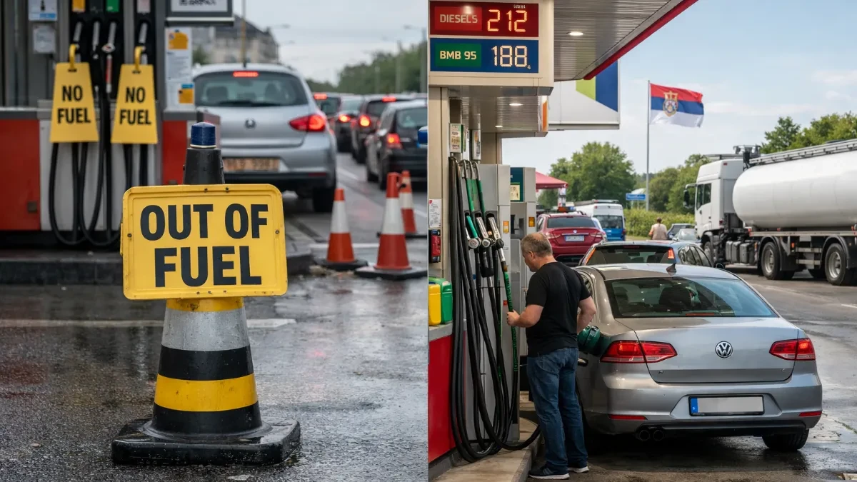 EVROPA U REDOVIMA, SRBIJA BEZ BRIGE! Dok drugi ostaju bez goriva – kod nas svega ima!