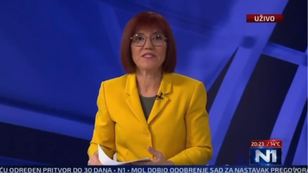 SRAMNO IZVEŠTAVANJE DANICE VUČENIĆE Slušajte samo kako OPRAVDAVA NATO AGRESIJU