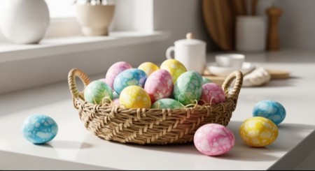 Ofarbajte ombre jaja bez nereda i haosa: Jedan trik daje bajkovite nijanse