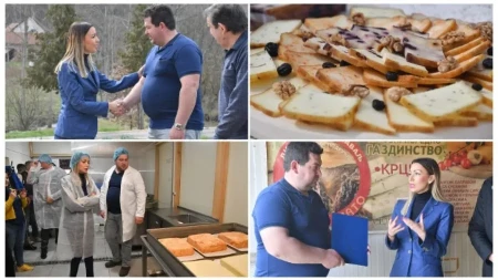 PREDSEDNIK UDVOSTRUČIO SREDSTVA, PO PROGRAMU I DO MILION DINARA Ministarka dodelila rešenja u Zlotu i Luki: Cilj je da imamo srpske kvalitetne proizvode, jer su najbolji!