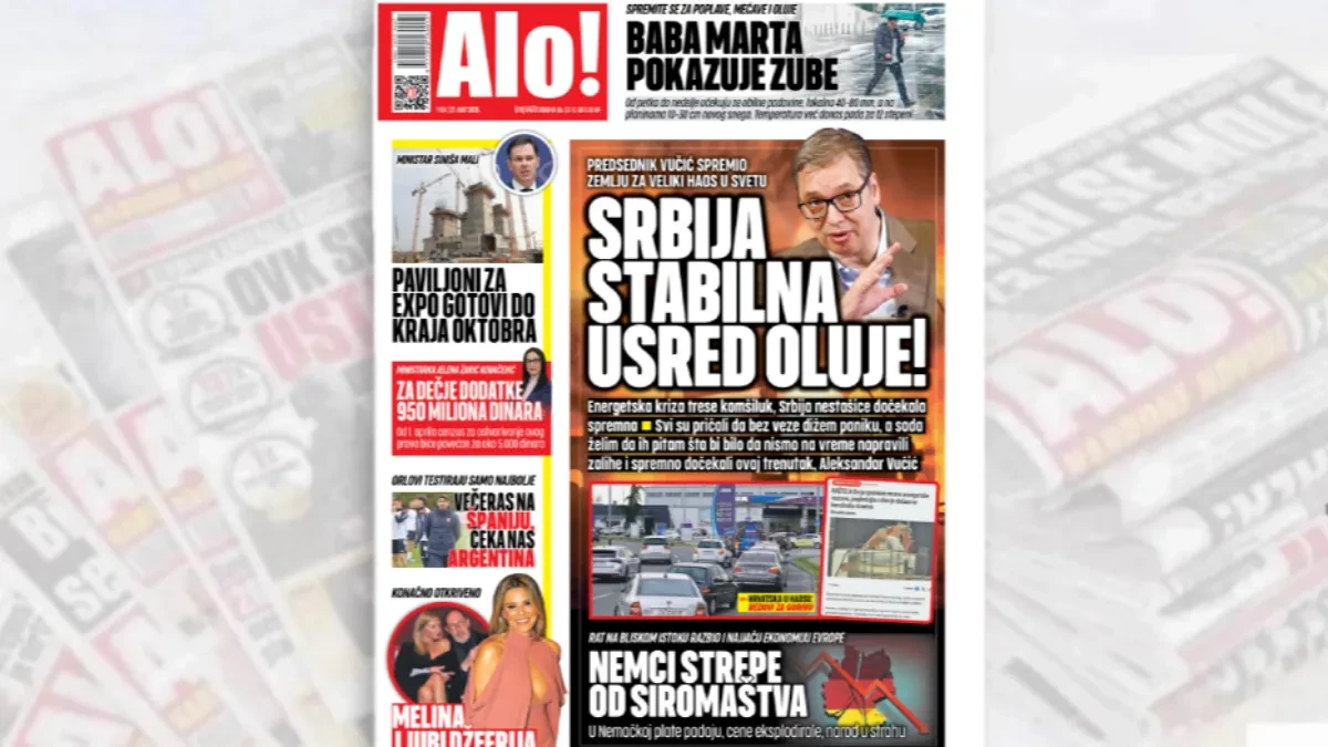 SRBIJA STABILNA USRED OLUJE! Predsednik Vučić spremio zemlju za veliki haos u svetu