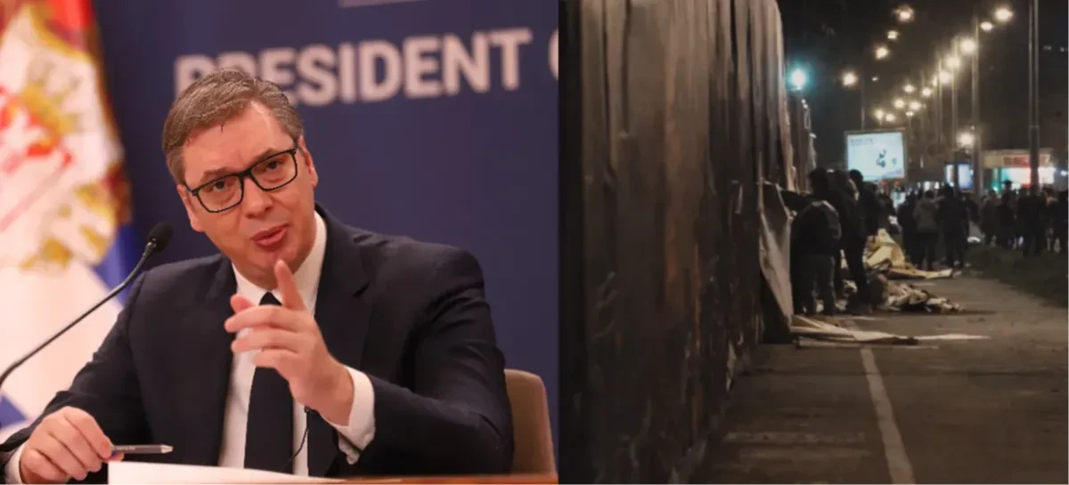 SRAMNO BLOKADERSKO NASILJE U BEOGRADU! Šaka ekstremista lomila i rušila park Ušće, Vučić pozvao na mir i stabilnost