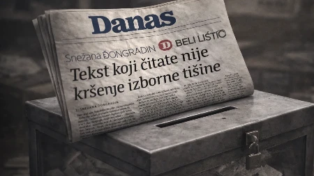 SMEJU SE SVIMA U LICE! Blokaderski Danas prekršio izbornu tišinu pa još to slavi u naslovu