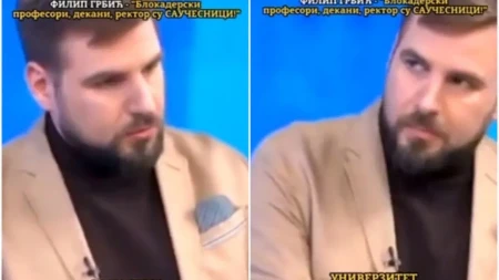 Grbić: Saučesnici su i profesori i dekani fakulteta